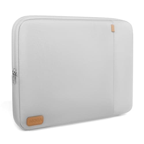 MOCA 360° Protective Laptop Sleeve for 13.3-14-inch MacBook Pro M5/M4/M3/M2/M1 Pro/Max 2025-2021, Water-Resistant Case Bag with Accessory Pocket for 13.8Surface Laptop.