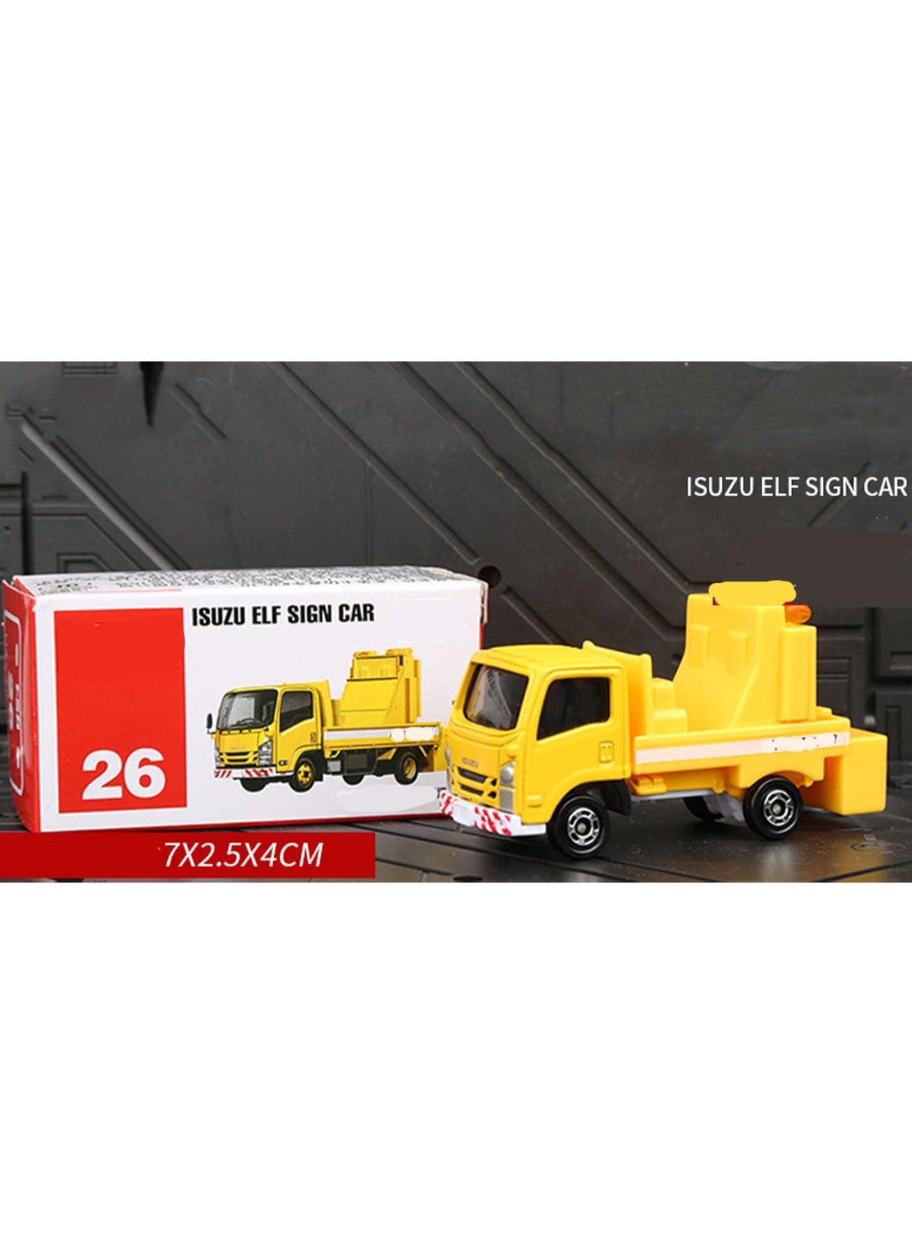1:120 Road Engineering Vehicle Simulation Model