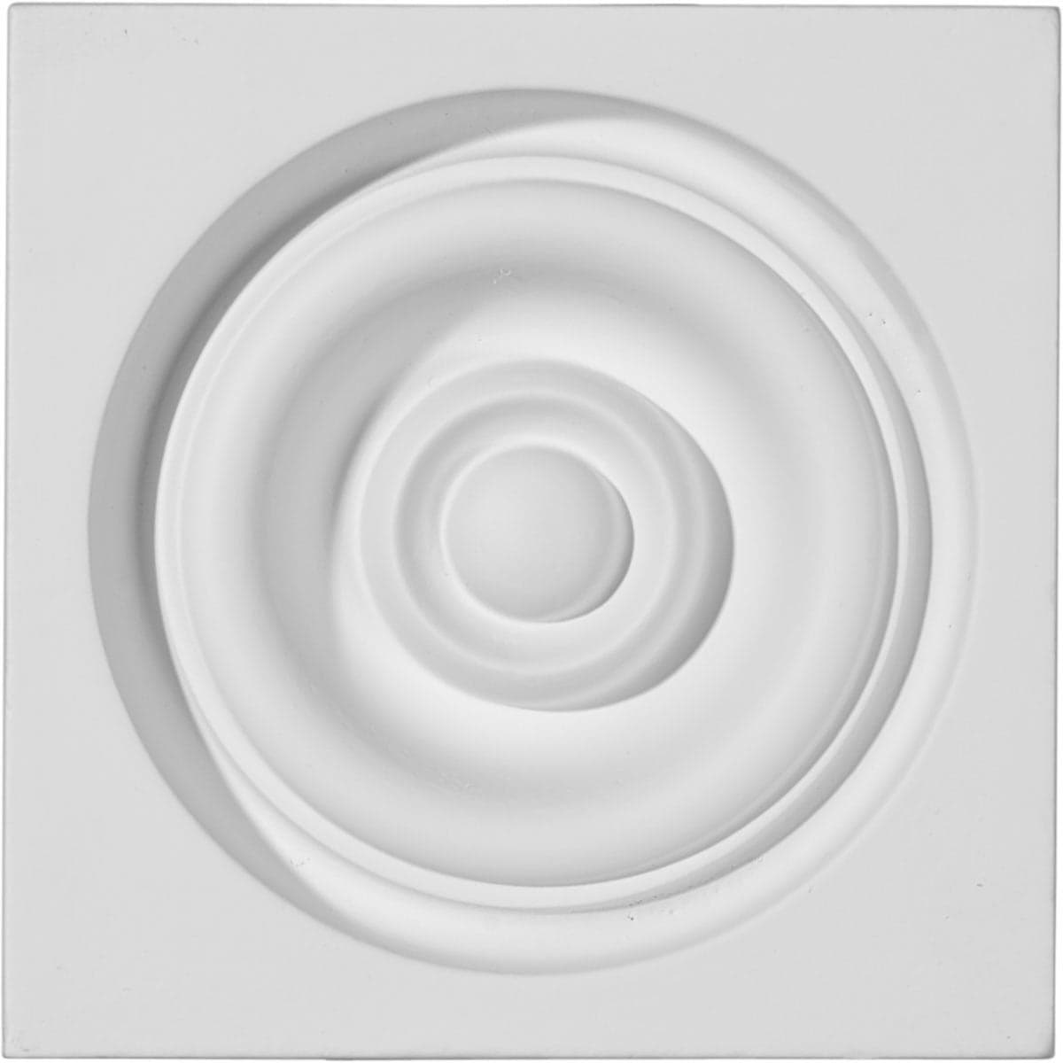 Ekena Millwork PB04X04X01RE Reece Plinth Blocks 4 14W x 4 14H x 1 58P Primed