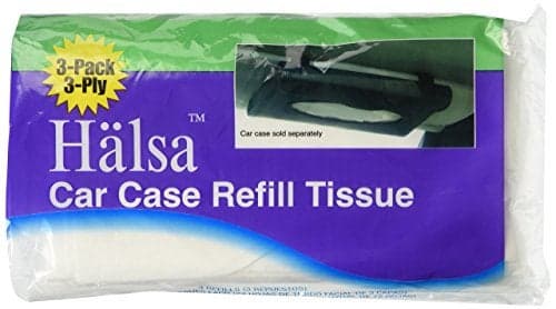 Halsa TS3 Auto Visor Tissue Refills, 3 Piece