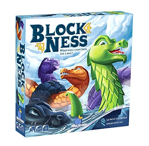 BlockNess Board Game Family or Adult Strategy Game for 2 to 4 Players Recommended for Ages 8 Up