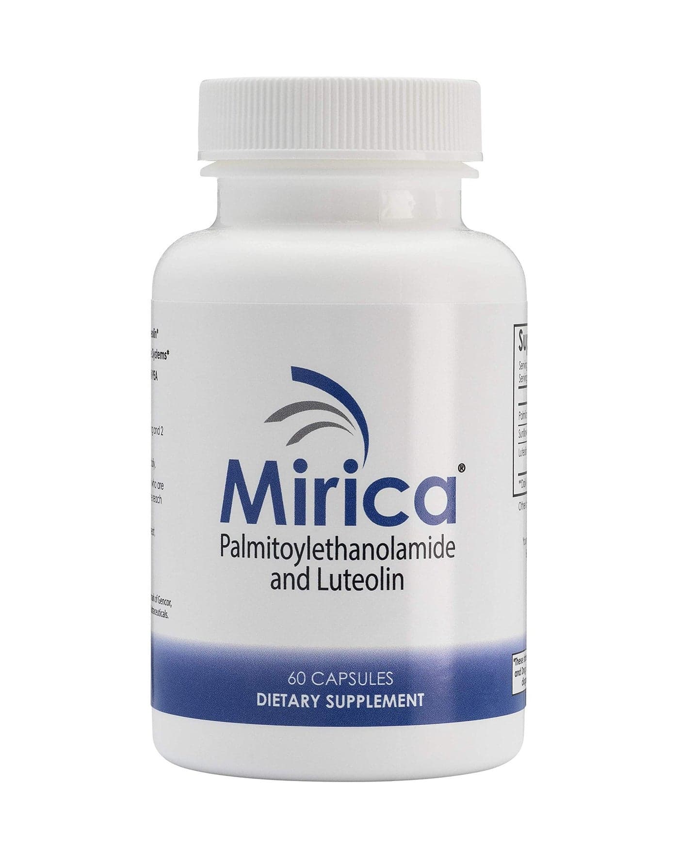 Mirica Pea Palmitoylethanolamide and Luteolin Immune Nervous System Support Supplement 60 ct