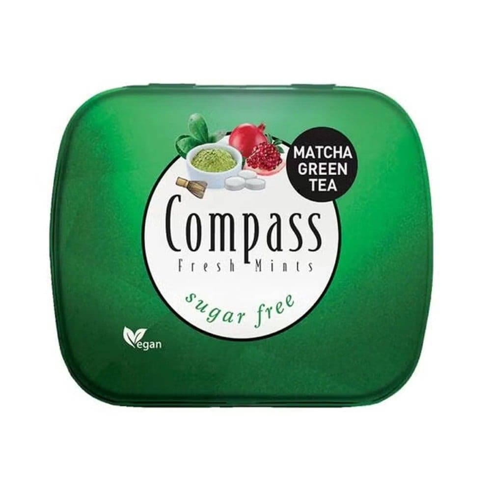 Compass Fresh Mints Sugar Free Matcha Green Mints- 14gms