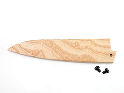 Mercer Culinary Mercer Natural Ash Wood Saya Cover Blade Protector for 8" Chef and 210mm Gyuto Knives M33131, One Size