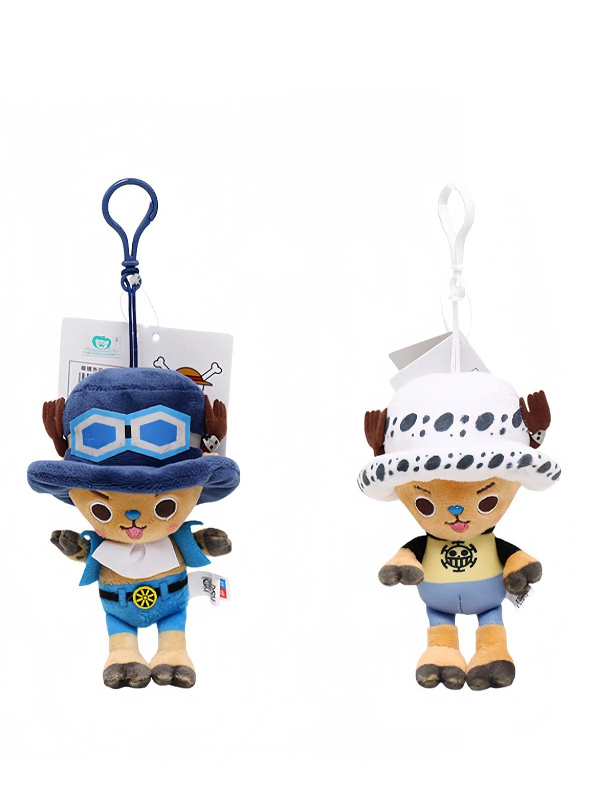 2-Pack One Piece Series Plush Doll Pendant Accessories (Chopper)