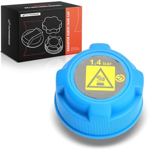A-Premium Coolant Reservoir Expansion Tank Cap Compatible with Ram ProMaster 1500 2500 3500 2014-2021 2023-2024, ProMaster City 2015-2021 & Fiat 500L 2014-2019 & Alfa Romeo 4C 2015-2020