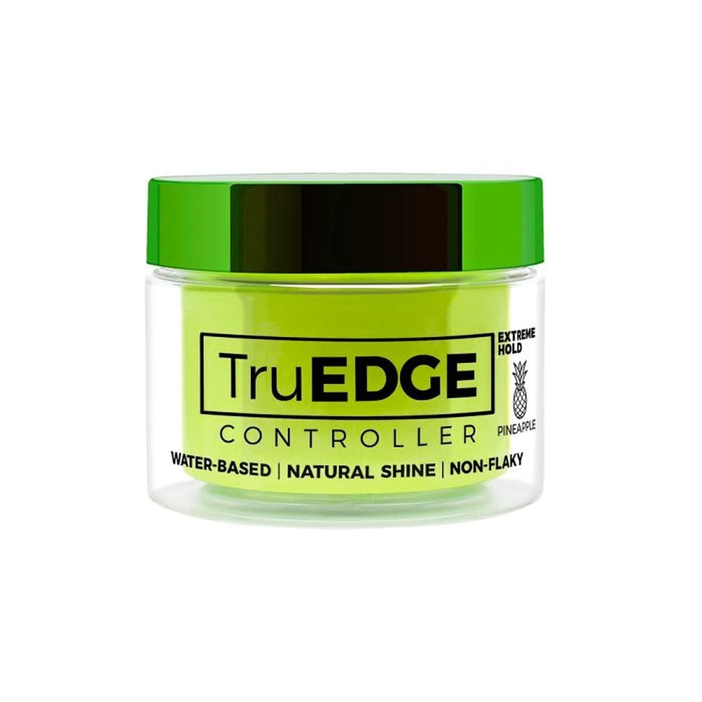TruEDGE Controller Extreme Hold WaterBased Pomade Ntaural Shine NonFlaky Scented Edge Control Perfect for HairBraiding Pineapple