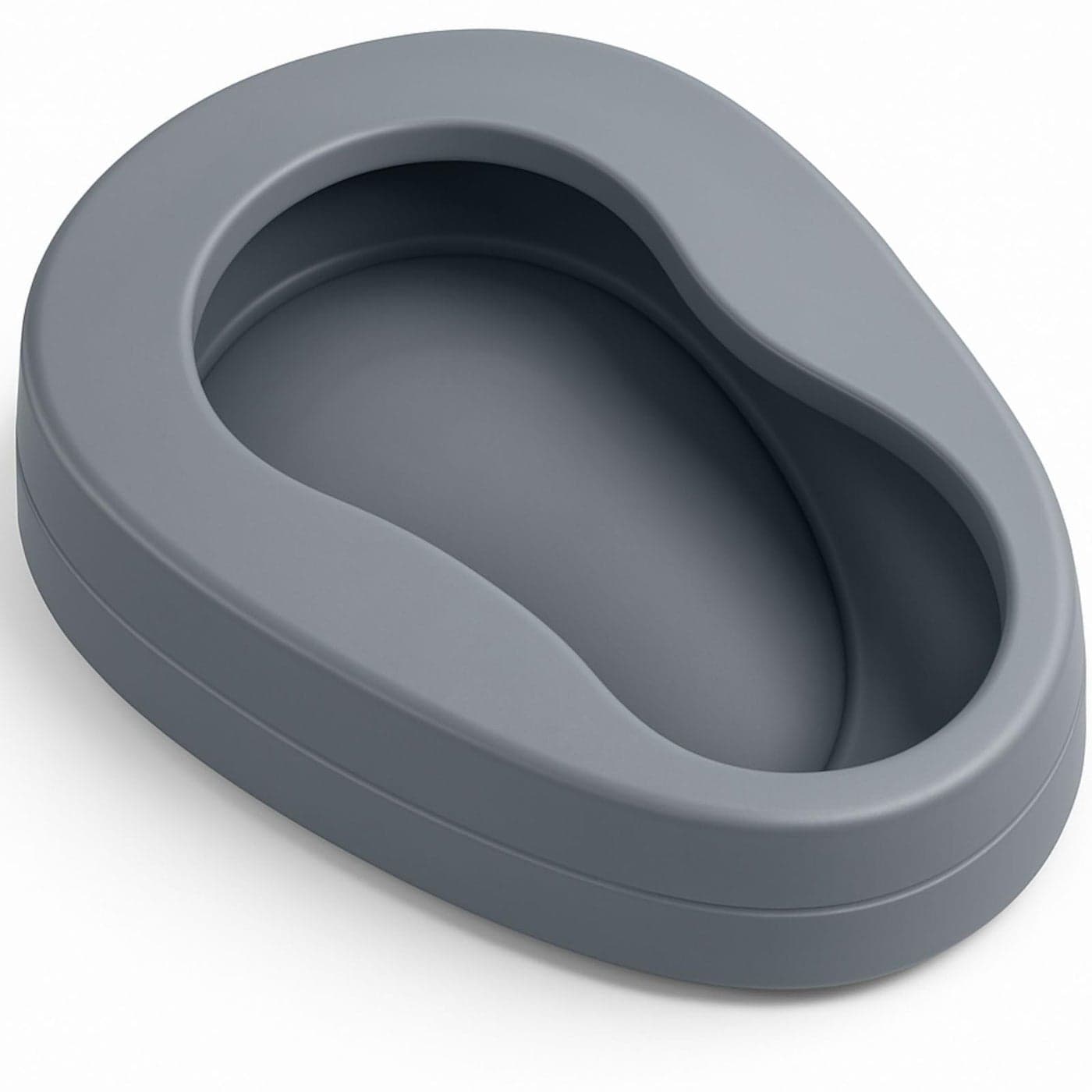 Vive Bed Pan for Elderly Females Males Spill Proof Bedpan for Men Women Contoured Extra Comfort Toilet Urinal Firm Support for Adults Medical Centers Nursing Hospitals Patients Home Use