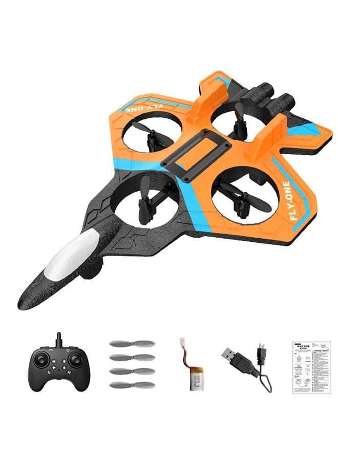 Foam Remote Control Airplanes RC Planes for Kids Adults , RC Airplane Fighter Jet with Light, 360° Flip Fighter Jet Toys, Stunt Roll, Airplane Toy Gifts for Kids Boys