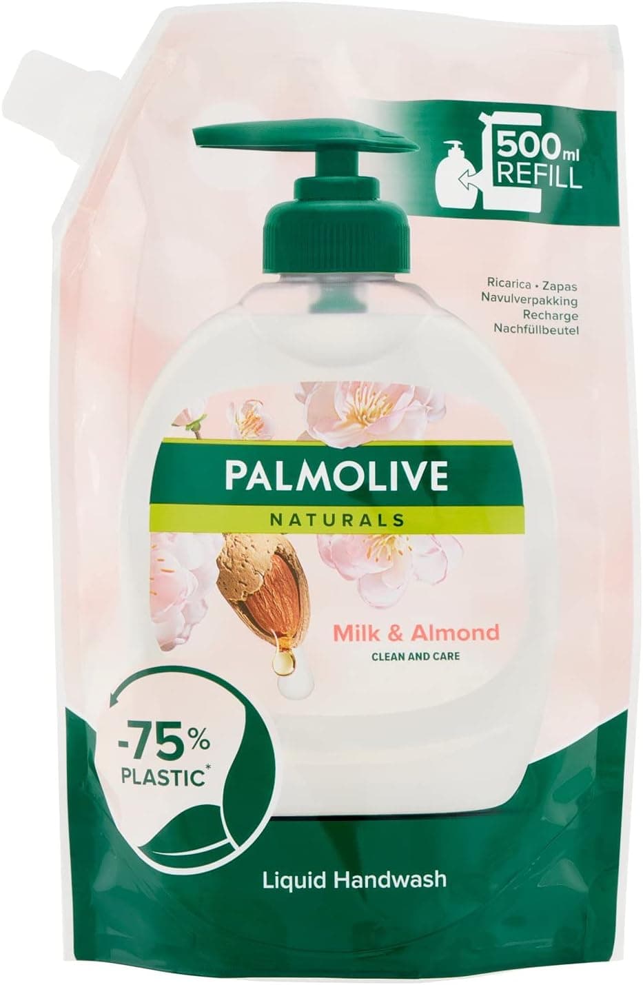 Liquid Soap Moisturizing Almond Milk Charging 500 ml
