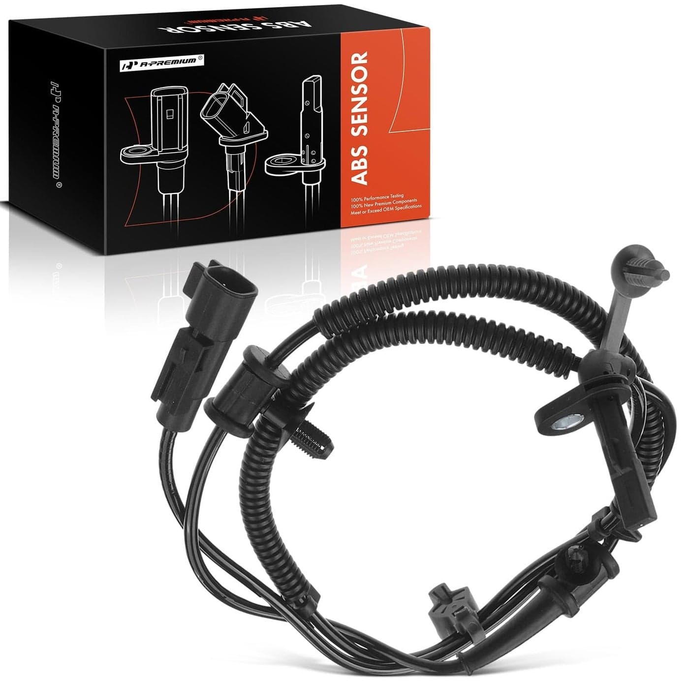 APremium ABS Wheel Speed Sensor Compatible with Chevrolet Models Impala 20142019 Malibu 20132015 Malibu Limited 2016 Rear Left Driver Side Replace 22831245 23483151