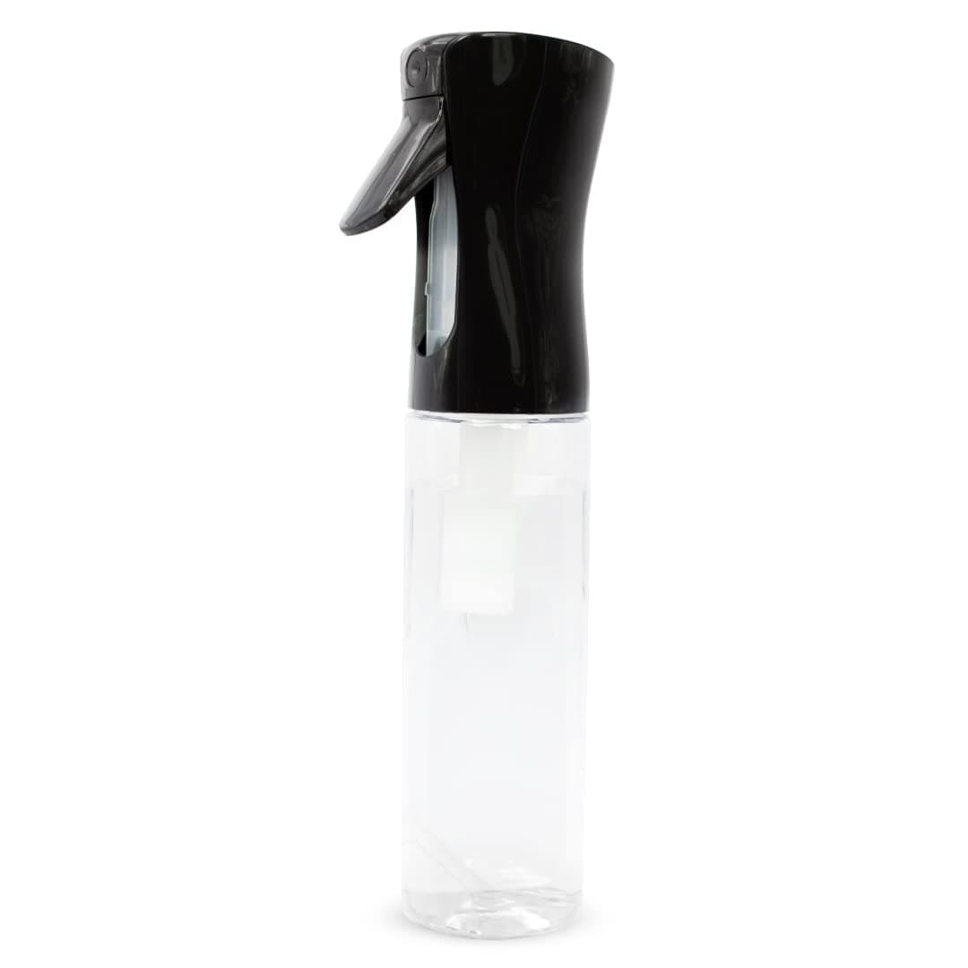 Colortrak Spray Bottle Empty 12 Oz Continuous Mist, Reusable Clear Spray Bottle, Hair Styling, Indoor Plants, Cleaning, Misting & Skin Care - 354ml