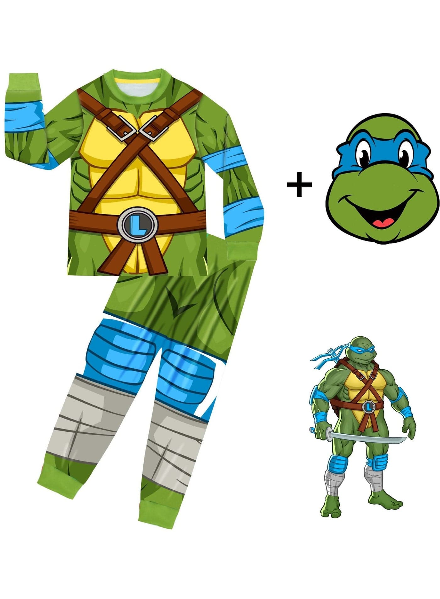 Ninja Turtle cosplay costumes come in various sizes easily meeting the needs of character dressing