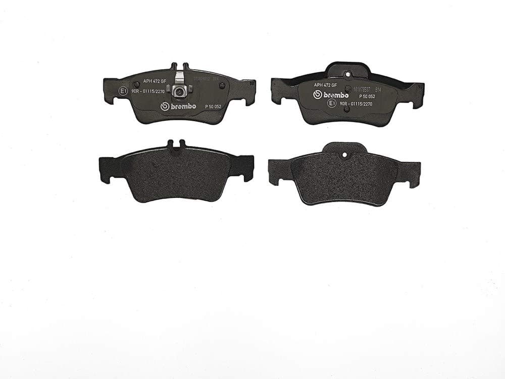 Brembo P50052 Low-Met Rear Disc Brake Pad Set MERCEDES-BENZ/MERCEDES-BENZ (BBDC) OE# 0064200120