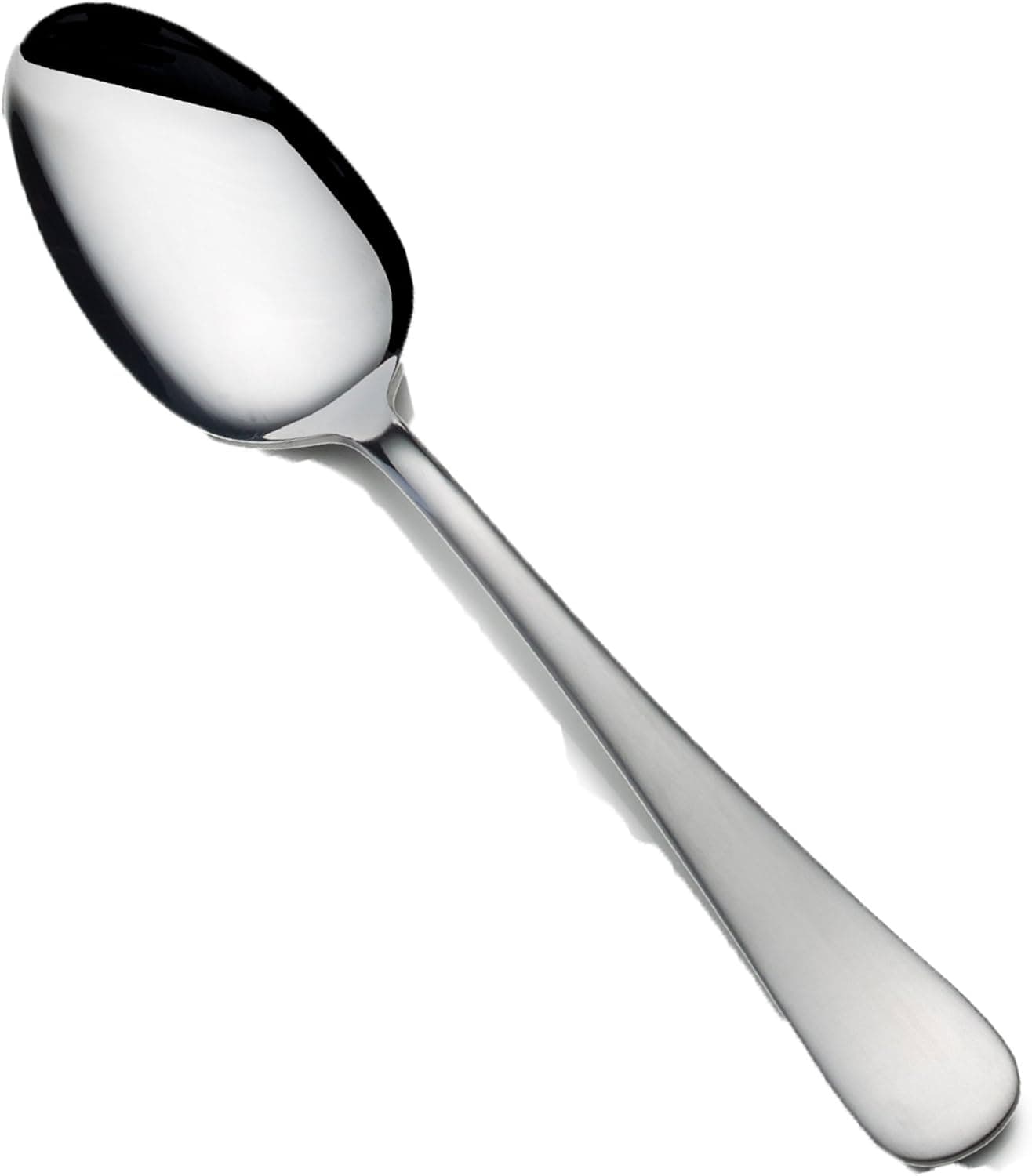 Gourmet Basics by Mikasa 5199212 Satin Symmetry Stainless Steel Teaspoon Set of 10