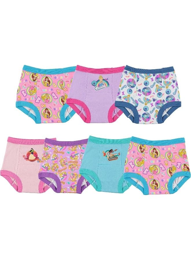 Disney Girl's Underwear (Pack of 7)