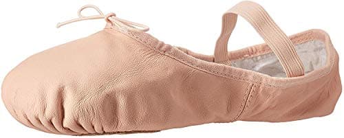 Bloch Dance Womens Dansoft Split Sole Leather Ballet SlipperShoe Pink 7 B US