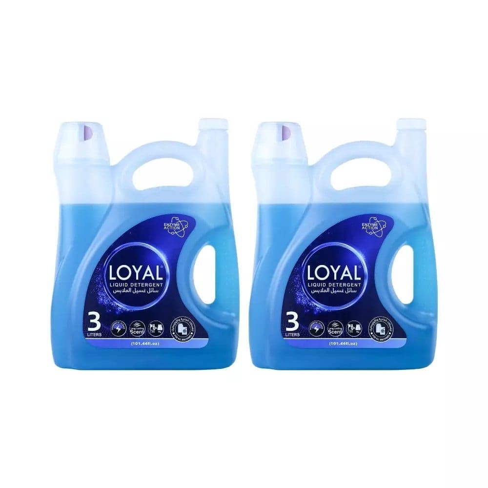 Loyal Liquid Detergent for Long Lasting Scent- 2X3Ltrs