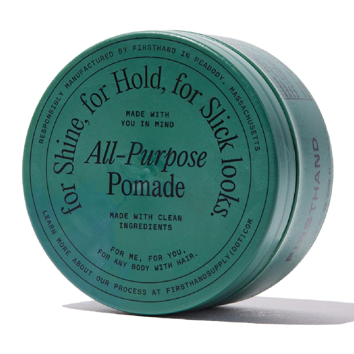 Firsthand Supply AllPurpose Hair Pomade Clean Nontoxic Hair Care Ingredients Gives a Low Shine Shape and Firm Hold To Your Hair 3oz 88ml