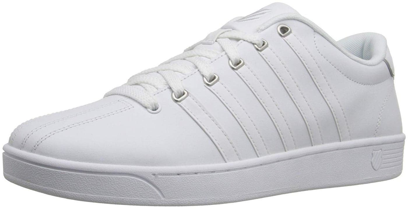 KSwiss Mens Court Pro II CMF Sneaker WhiteSilver 8 M