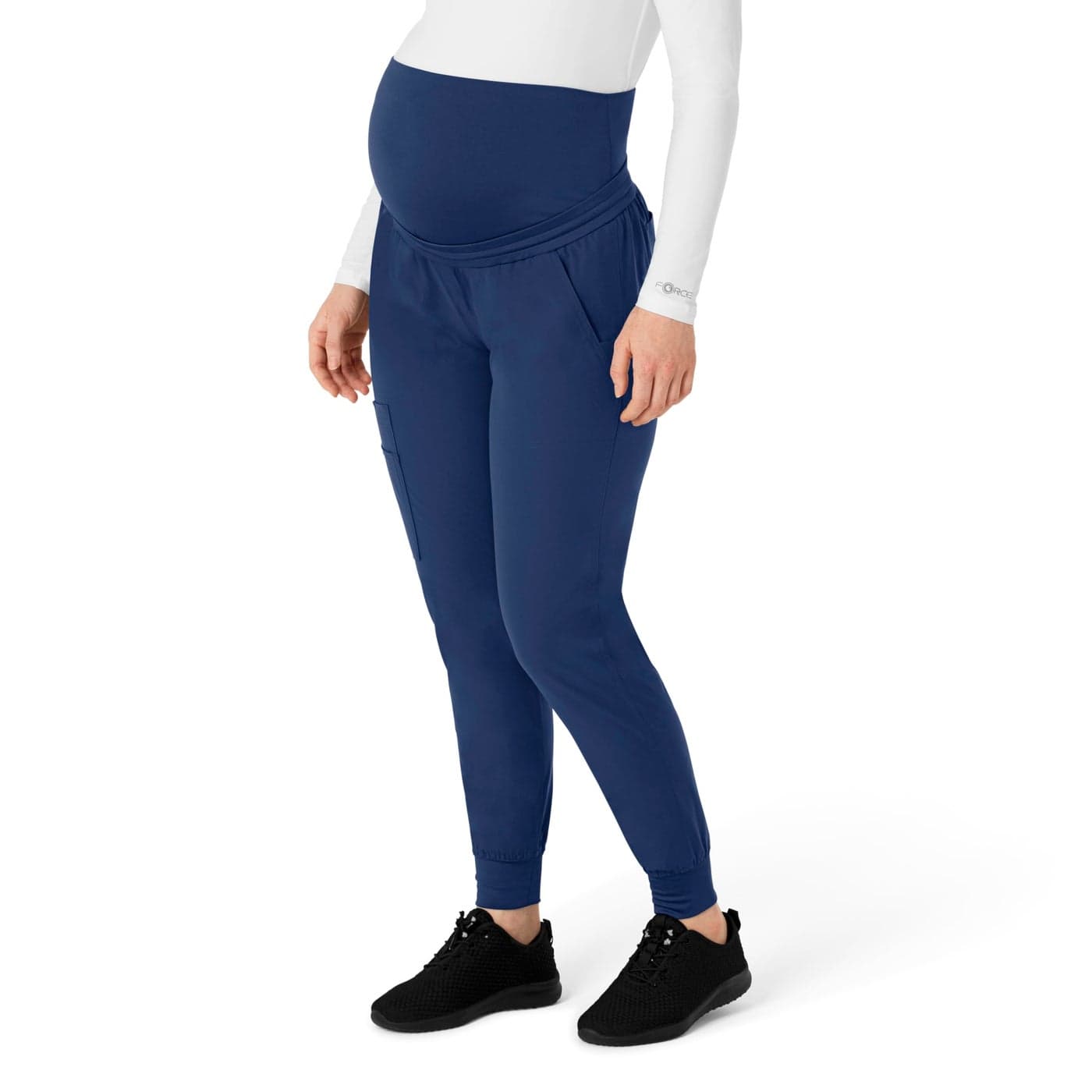 Carhartt Scrubs C54113 Womens Force Essentials Modern Fit Maternity J XLarge Regular Navy