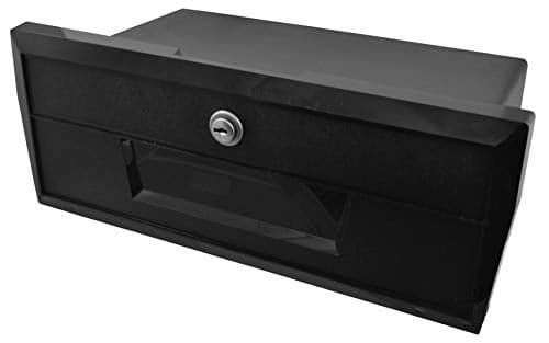 Attwood 26381 Standard Lightweight Lockable Replacement Boat Glove Box with Keys One size