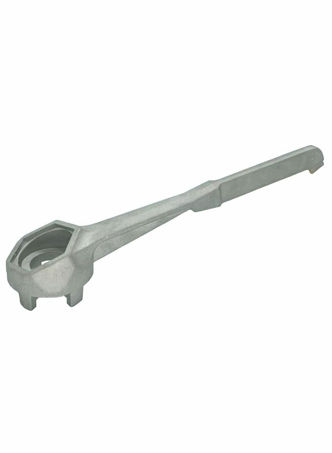 Aluminum Drum Wrench for Opening Gallon Drums with Bung Caps for Two Inch and Three Quarter Inch Sizes