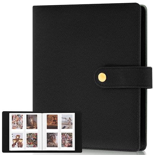 Beautiful Photo Album for 2x3 in Polaroid Photos - Safely Holds Your 300+ Pictures Of Unique Memories - The Perfect Instax Mini Compatible Photo Book To Store Pictures Or Trading Collection Cards