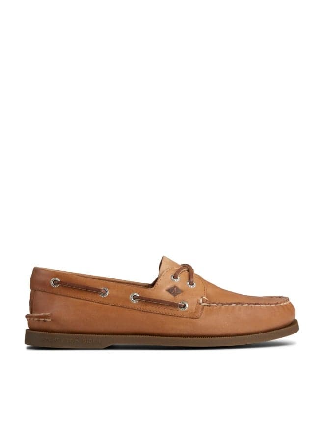 Men's Authentic Original 2-Eye Boat Shoe, Sahara, 8.5 M US