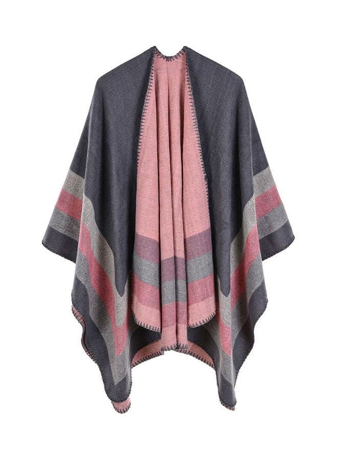 Fashion Women Faux Cashmere Winter Sweater Shawl Multicolour