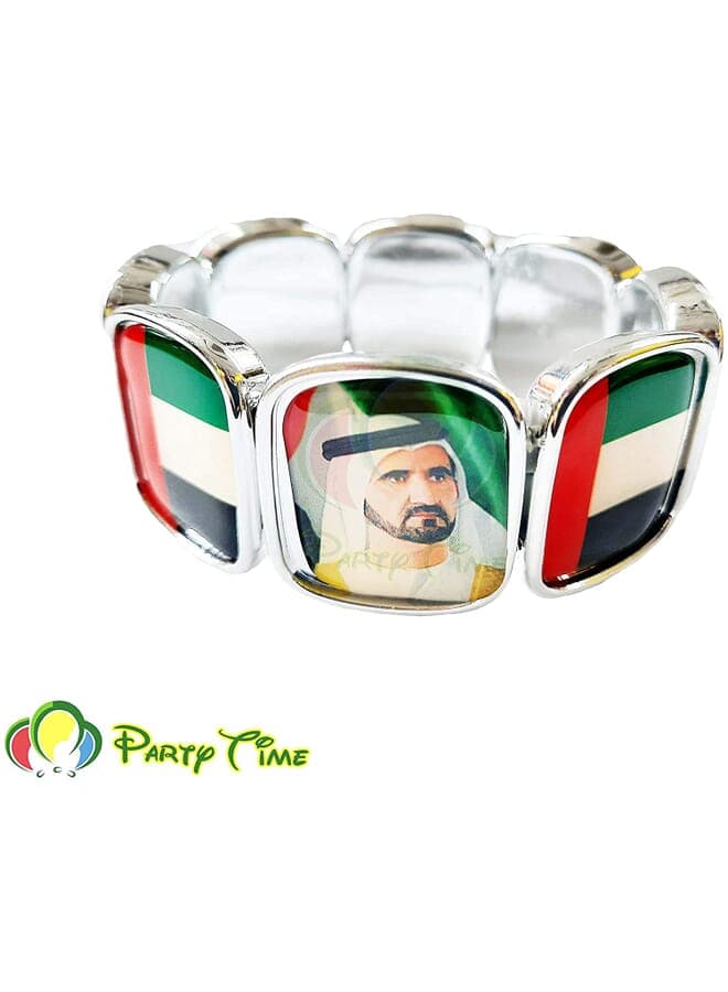 1Pc Plastic Beads Bracelet For Men Women Children For National Day Of The Uae