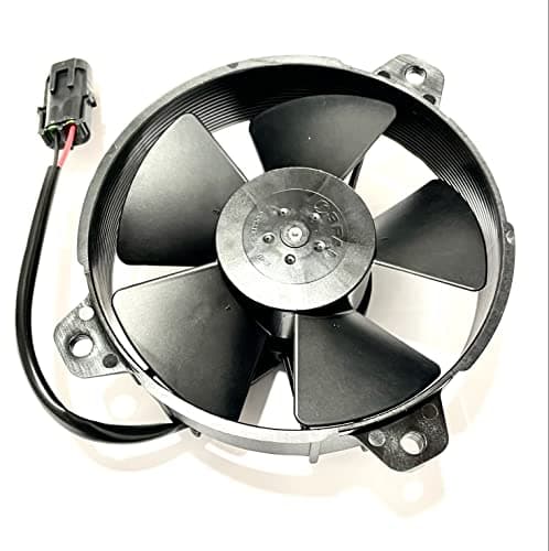 SPAL 30103059 5.2" Puller Fan 12 Volt High Performance Straight Blade 342 cfm VA31-A101/46A Sealed Weather Pack Connector – Cooling for radiators Motorcycles APU Condenser Utility Vehicles