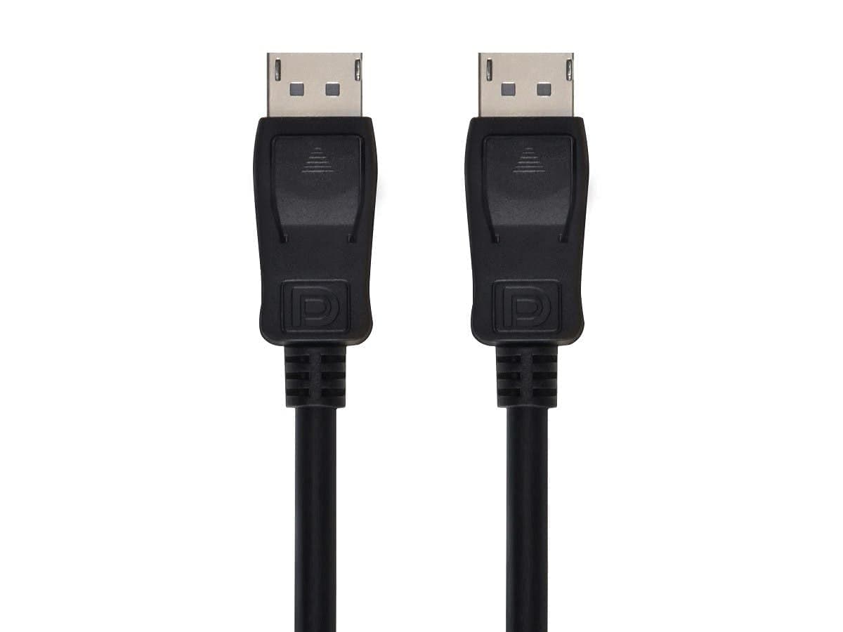 Monoprice 8K DisplayPort 2.0 Cable - 1.5 Feet | 80.0Gbps, 16K Resolution, Supports NVIDIA G‑Sync AMD FreeSync, Compatible for Gaming Monitor, TV, PC, Laptop and More