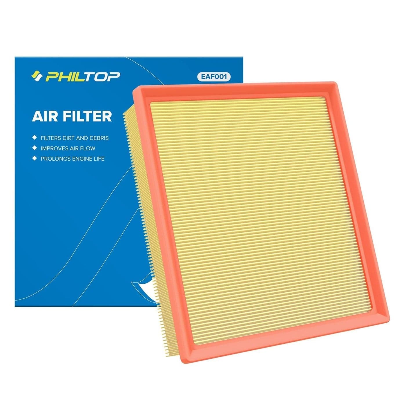 PHILTOP Engine Air Filter CA10755 Replacement for 20112021 Grand Cherokee 36LV8 57LV8 64L 20122017 Camry V6 35L 20142019 Highlander L4 27LV6 35L 20132018 Avalon V6 35L