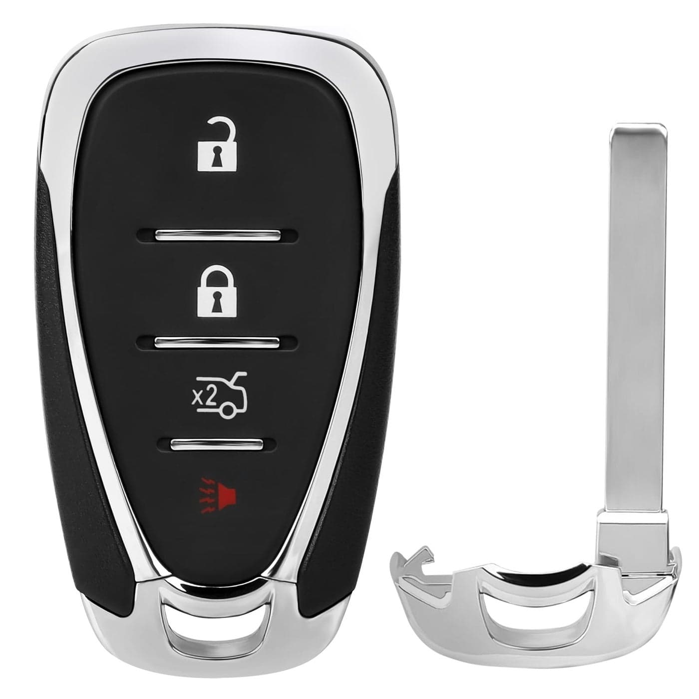 NPAUTO Key Fob Replacement Fits for Chevy Malibu Camaro Cruze 2016 2017 2018 2019 2020 2021 Keyless Entry Remote Control Proximity Smart Car Key Fobs HYQ4EA 13508771 433Mhz