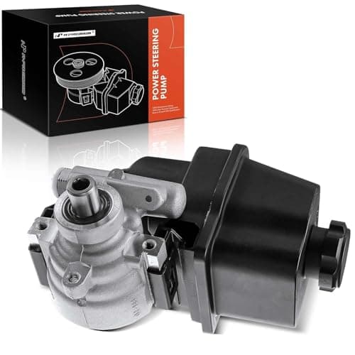 A-Premium Power Steering Pump, with Reservoir, Compatible with Chevrolet & GMC & Buick & Isuzu & Oldsmobile & Saab - 2002-2009 - Trailblazer, Trailblazer EXT, Envoy, Envoy XL, Envoy XUV, Rainier, 9-7x
