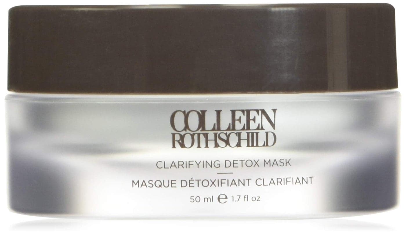 COLLEEN ROTHSCHILD Clarifying Detox Mask Draws Out PoreClogging Impurities Promotes Clear Skin Formulated With Charcoal Vitamin C Glycolic Acid 17 fl oz