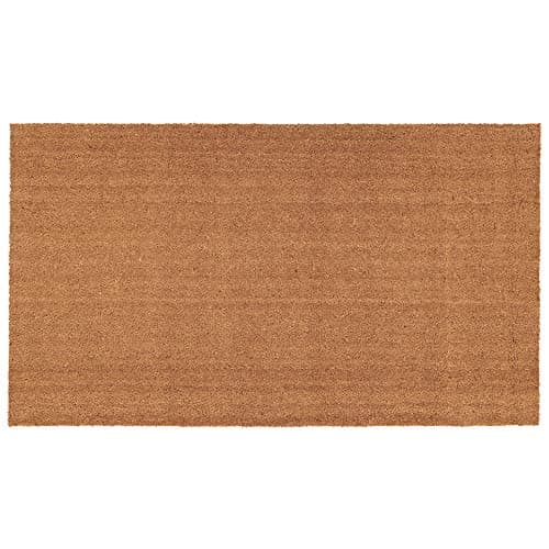 Calloway Mills 153551830 Natural Coir with Vinyl Backing Doormat 18 x 30 Natural