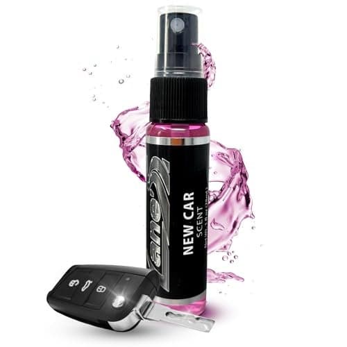 LANES Premium Car Air Freshener New Car 1oz WaterBased LongLasting Auto Scent Spray Food Pet Odor Smell Deodorizer for Cars Trucks SUVs Interior Leather Carpet Upholstery