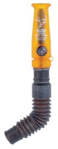 Primos Hunting Power Buck and Doe Call, Dual-Reed Design for Versatile Deer Vocalizations