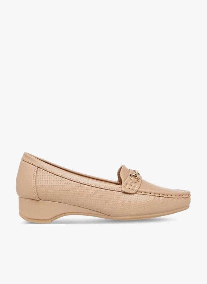 Flora Bella Women Buckle Accent Loafers — 41