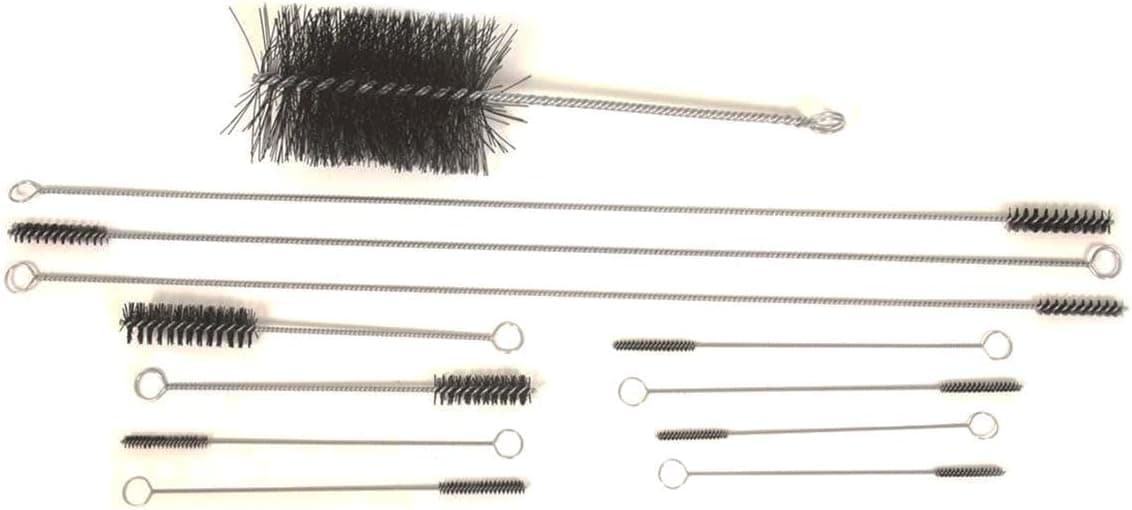 Moroso 61820 Engine Brush Kit - 12 Piece Set with Nylon Bristles