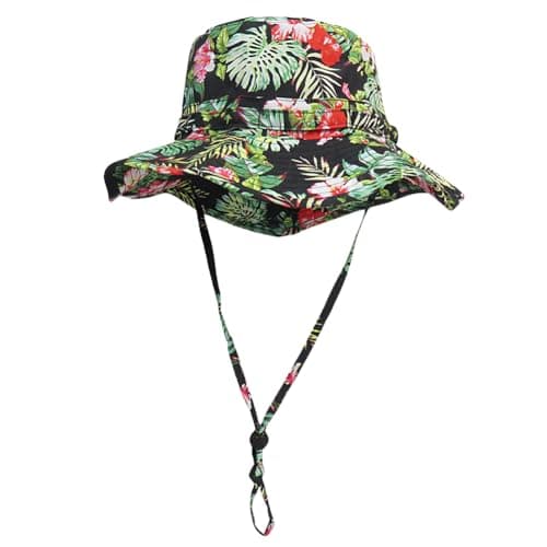 Phaiy Bucket Hat Wide Brim UV Protection Sun Hat Boonie Hats Fishing Hiking Safari Outdoor Hats for Men and Women