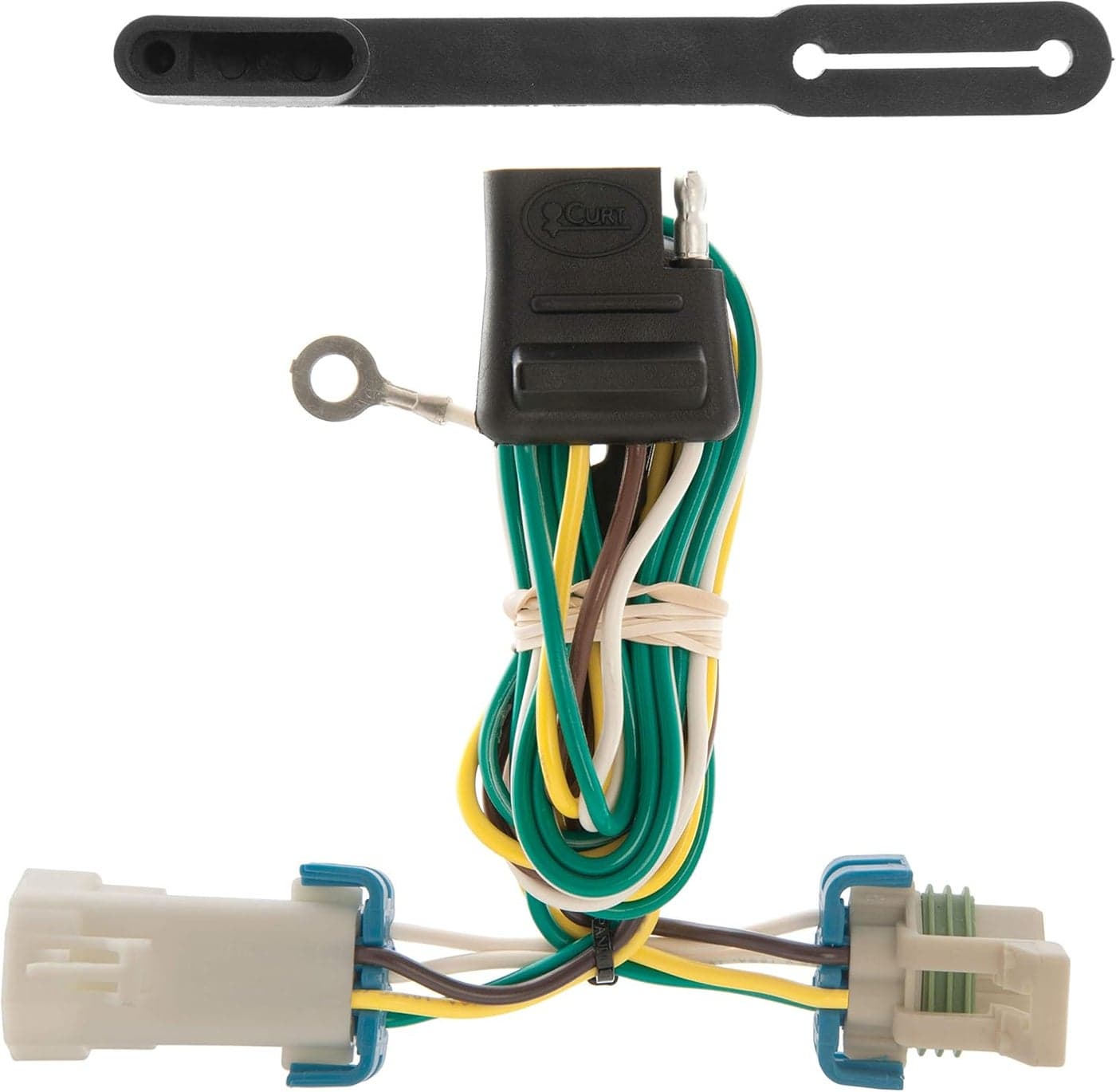CURT 55359 Vehicle-Side Custom 4-Pin Trailer Wiring Harness for Chevrolet S-10, GMC Sonoma, Isuzu Hombre