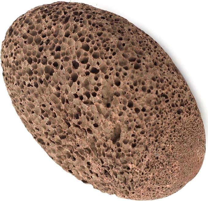 PHOGARY Natural Pumice Stone for Feet and Hands Hard Skin 1 Pack Volcanic Lava Large Foot Stone Pedicure Tools Callus Remover for Dead Skin Black Natural Foot File Exfoliation Foot Scrubber