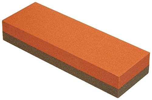 Norton Combination Grit Abrasive Benchstone, Aluminum Oxide, 6" Length x 2" Width x 1" Height