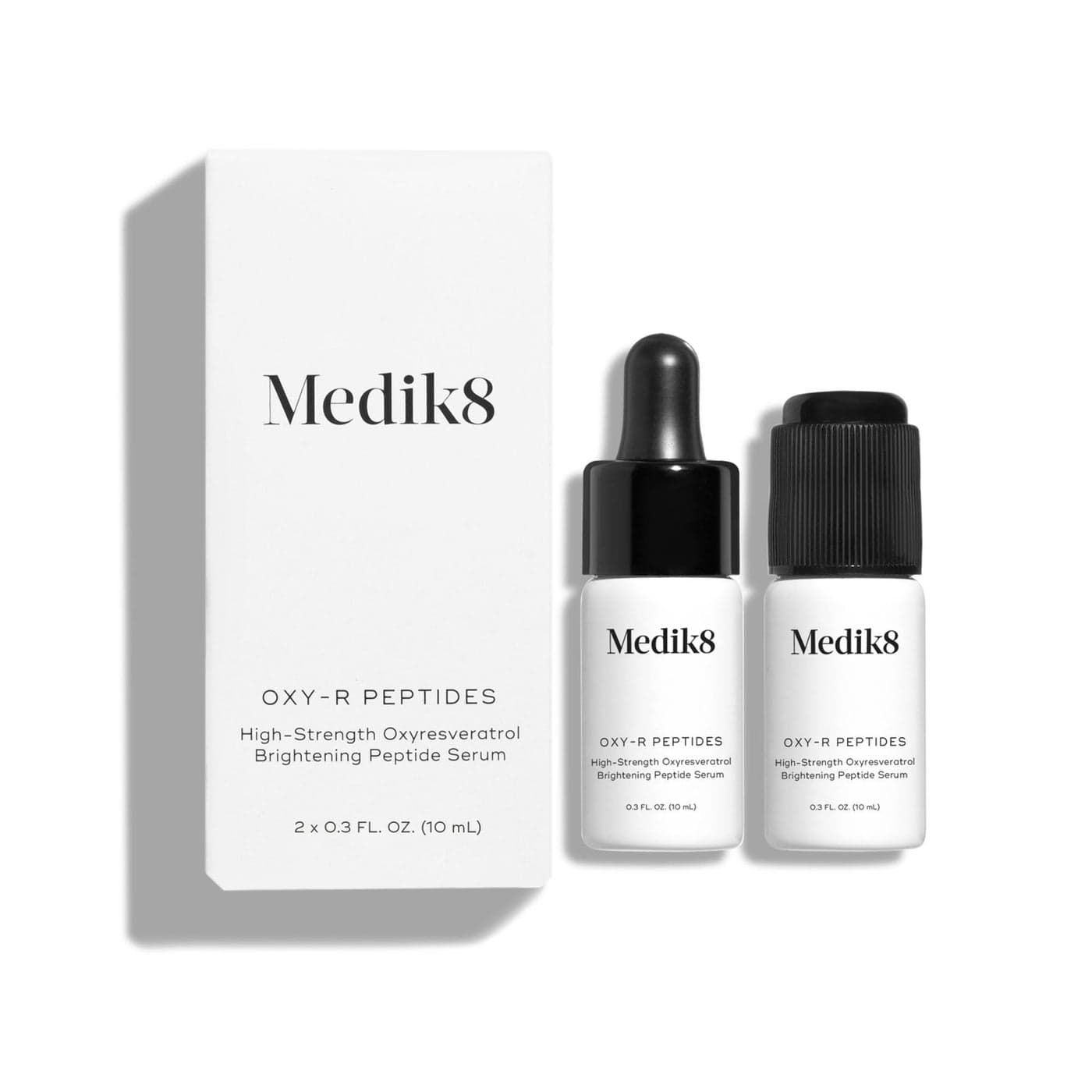 Medik8 OxyR Peptides Serum Targeted Dark Spot Corrector With Twin Peptides Brigthening Serum For Face Gentle on Sensitive Skin 03 oz