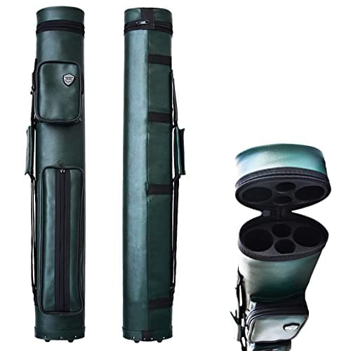 TalveX 2x2 Hard cue case Square Pool Cue Billiard Stick Carrying Case