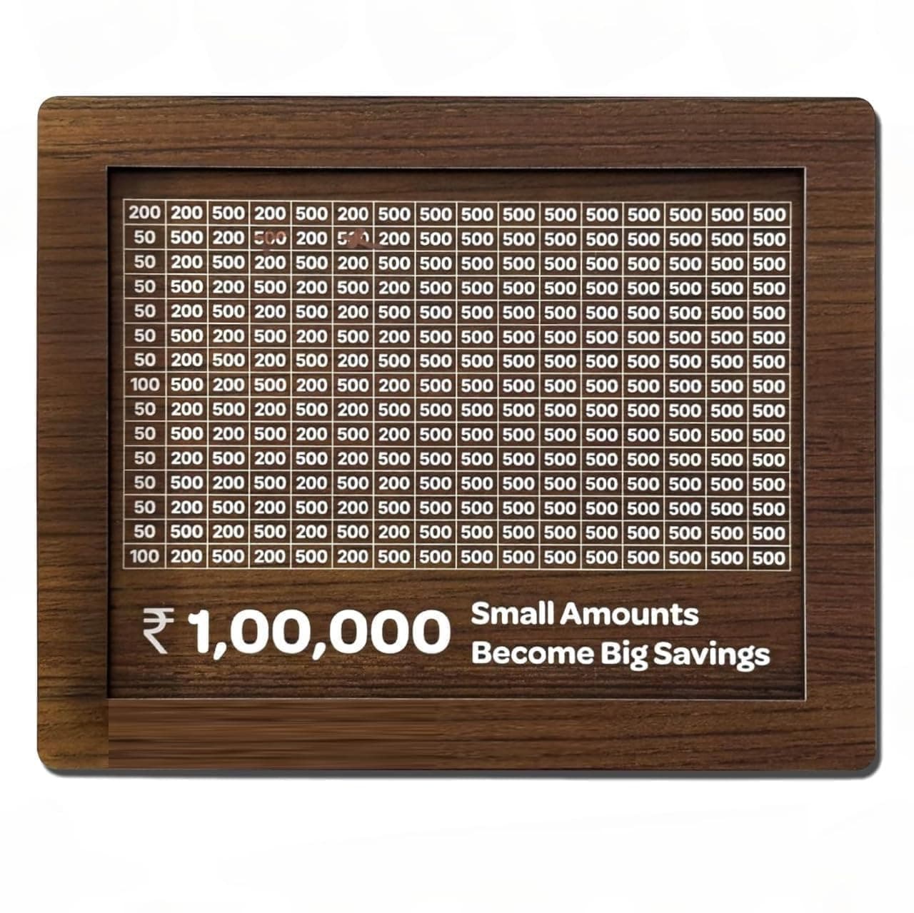 Wooden MoneyPiggy Bank Money Boxwith Carved Design for KidsChildren Savings Challenge Box CashboxCash Vault Wooden Savings Box Wooden Coin Piggy BankMoney Save Box SmashMoney SaverCoin Box