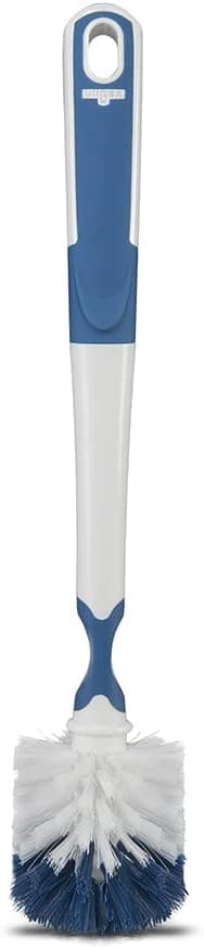 Unger 16 Flexible Glass and Bottle Scrub Brush ExtraLong NonScratch Cleaning Scrubber for Water Bottles Travel and Coffee Mugs Pitchers Vases Decanters Glassware